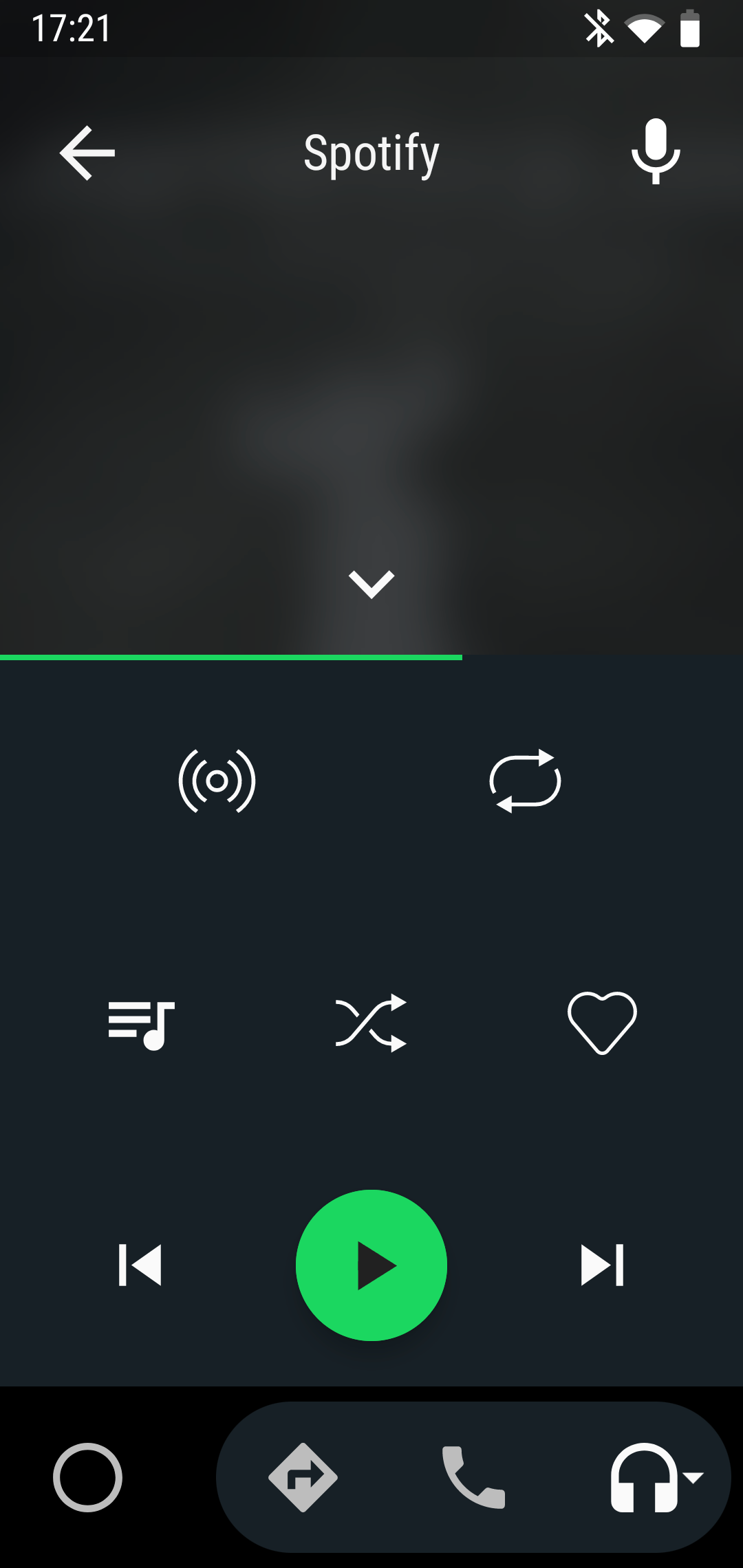 Android Auto Now Playing Spotify
