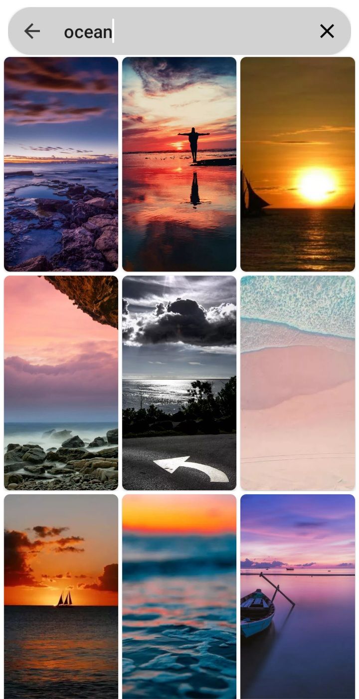screenshot of 4k wallpapers search page