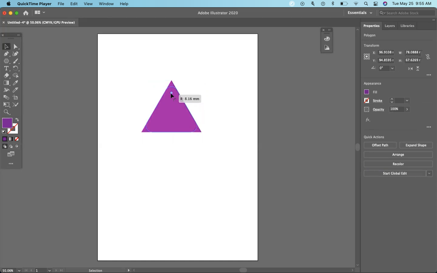 How to Make a Triangle in Illustrator