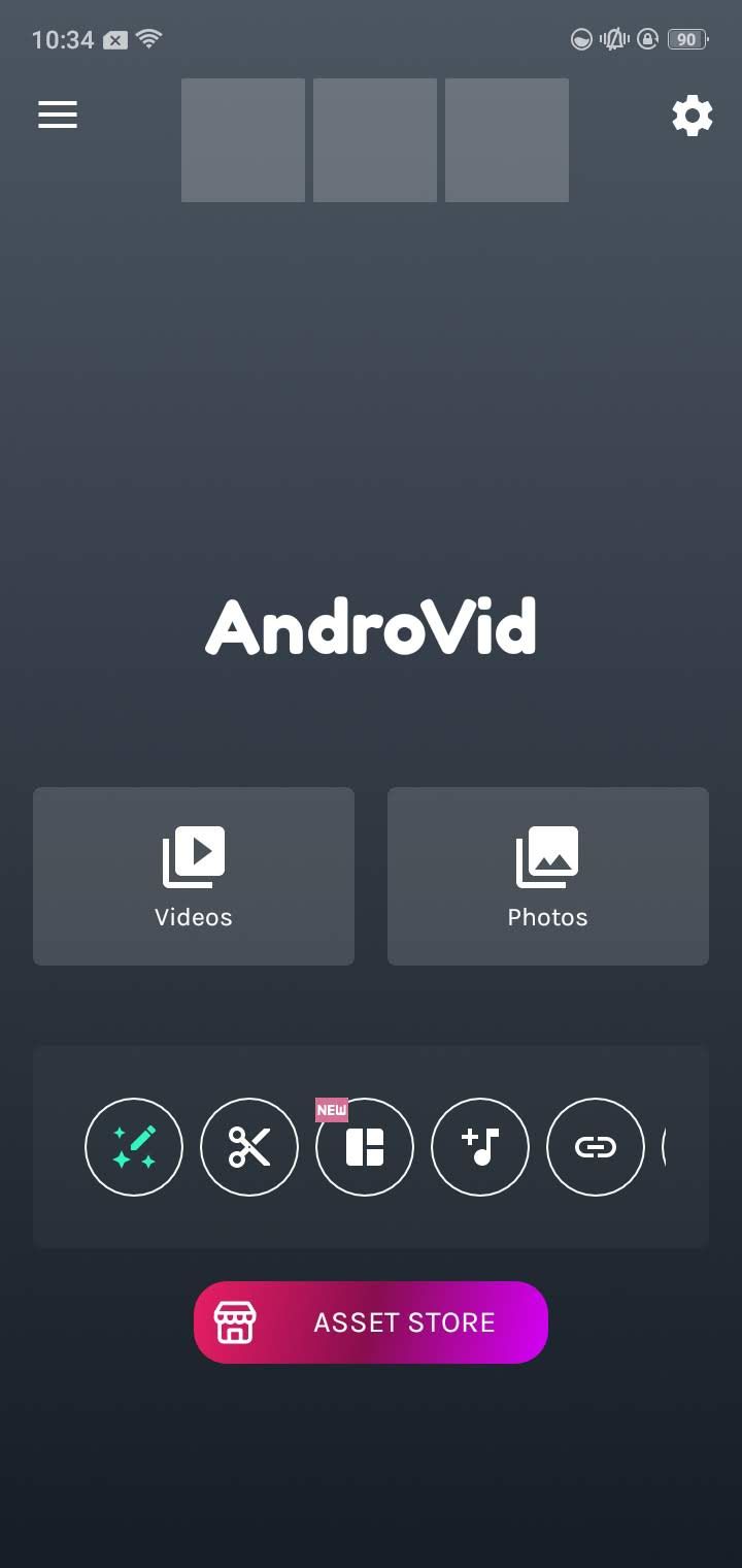 Androvid Homepage