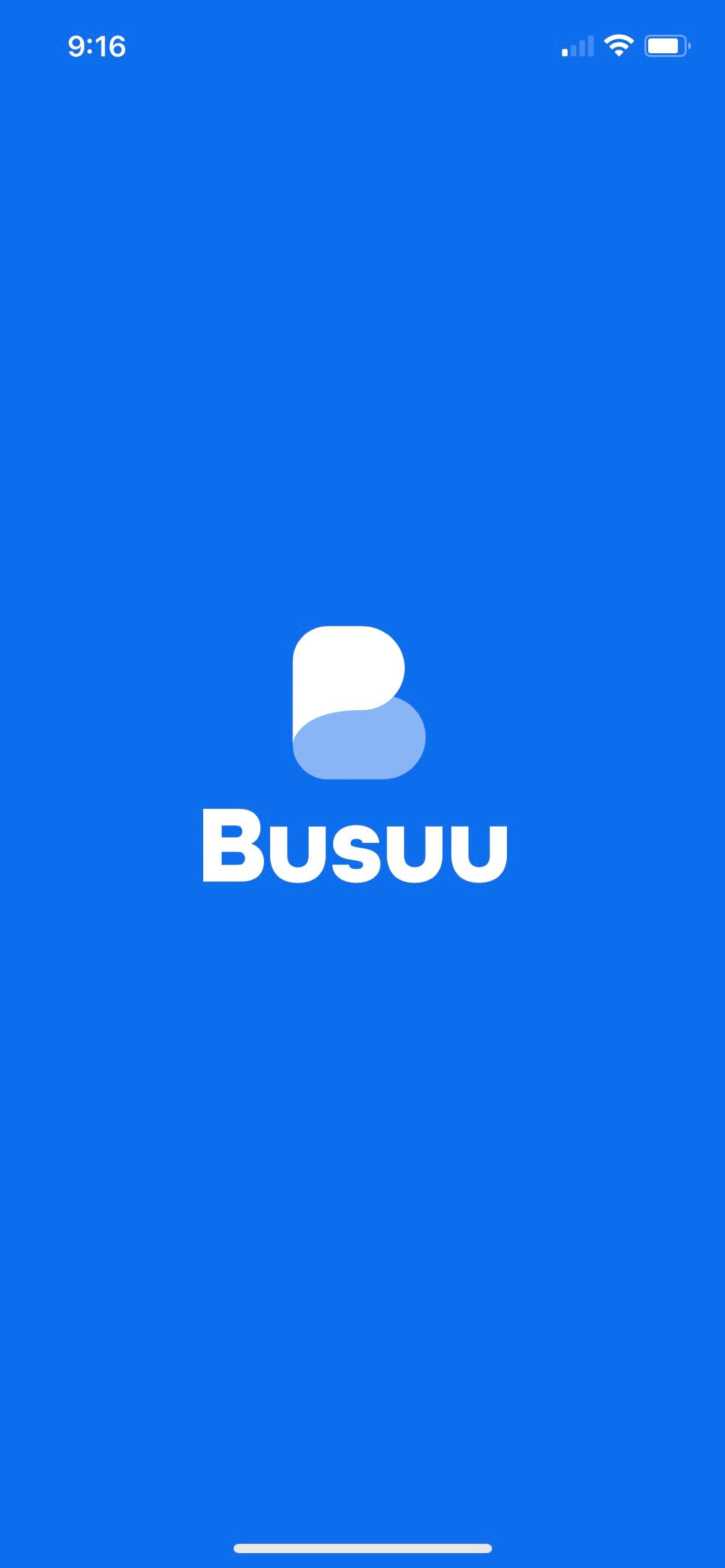 صفحه بارگیری Busuu