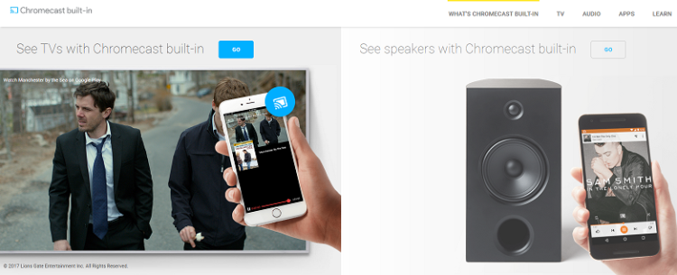 Chromecast Built-In