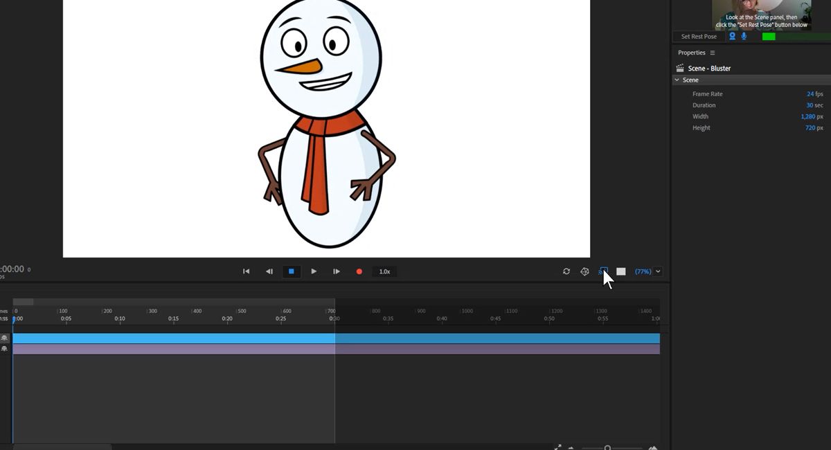 Confirming NDI Connection in Character Animator