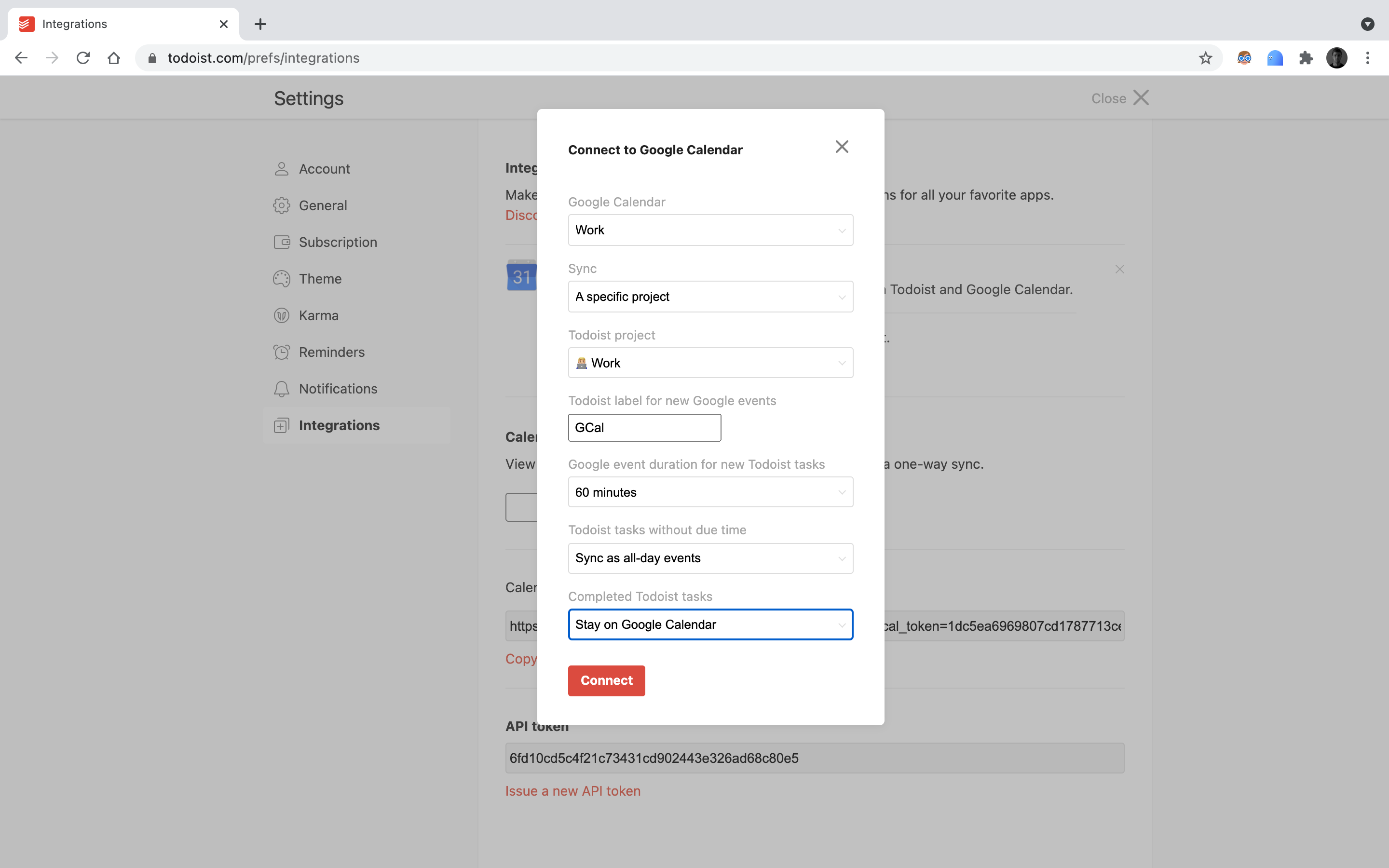 How to Sync Todoist With Google Calendar