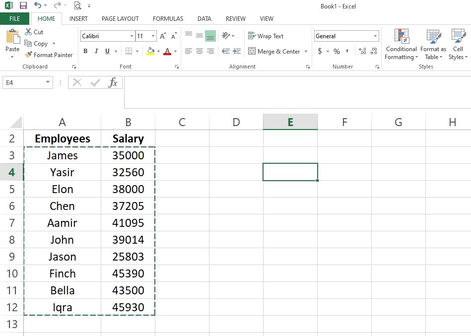 Copying The Dataset