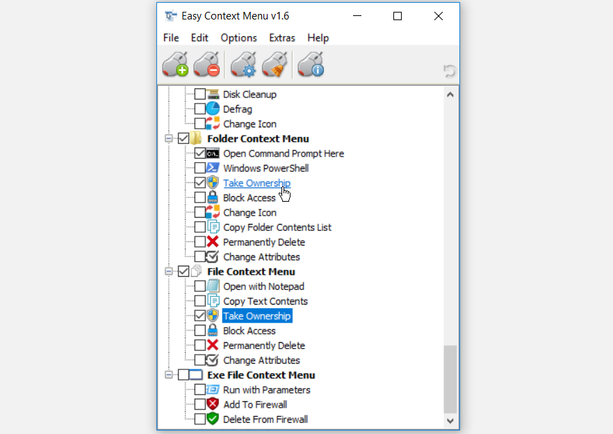 Easy Context Menu