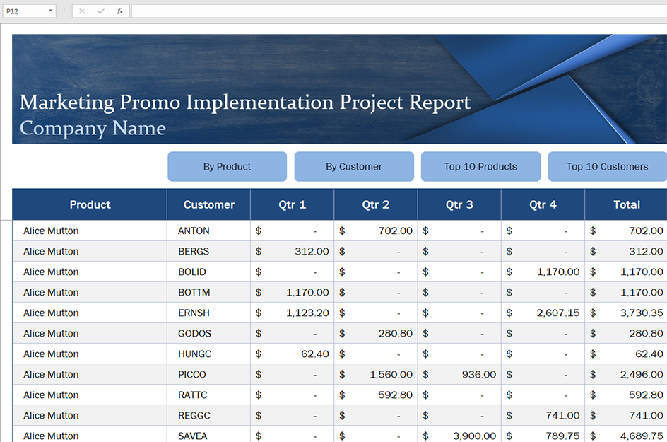 Instant Project Data Reporting using One Tool