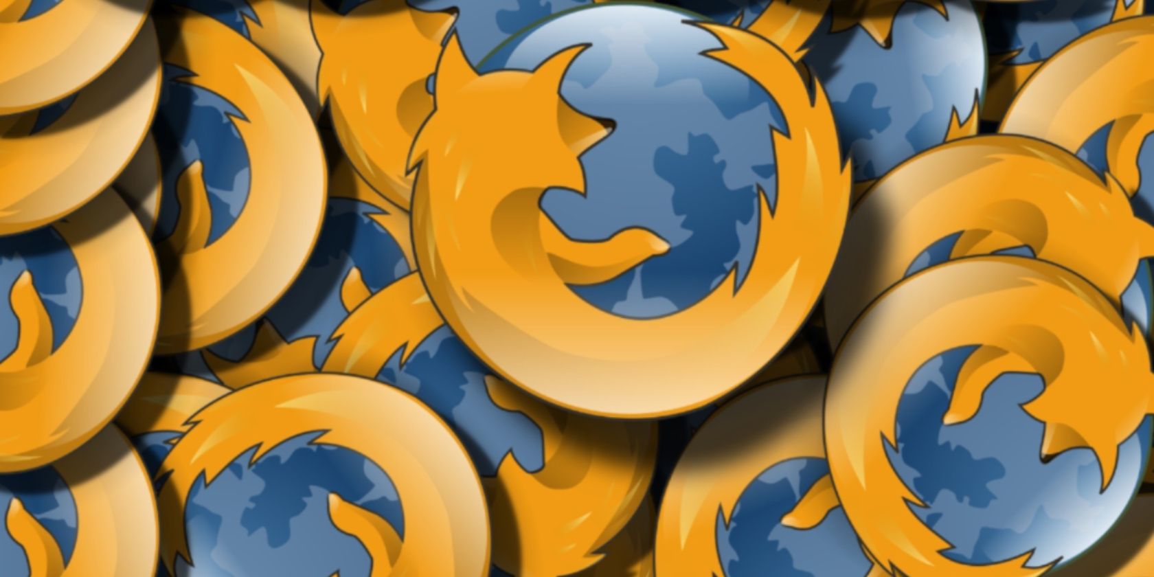 Multiple animated Firefox browser logos