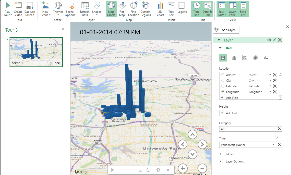 create a map chart excel 2016 mac