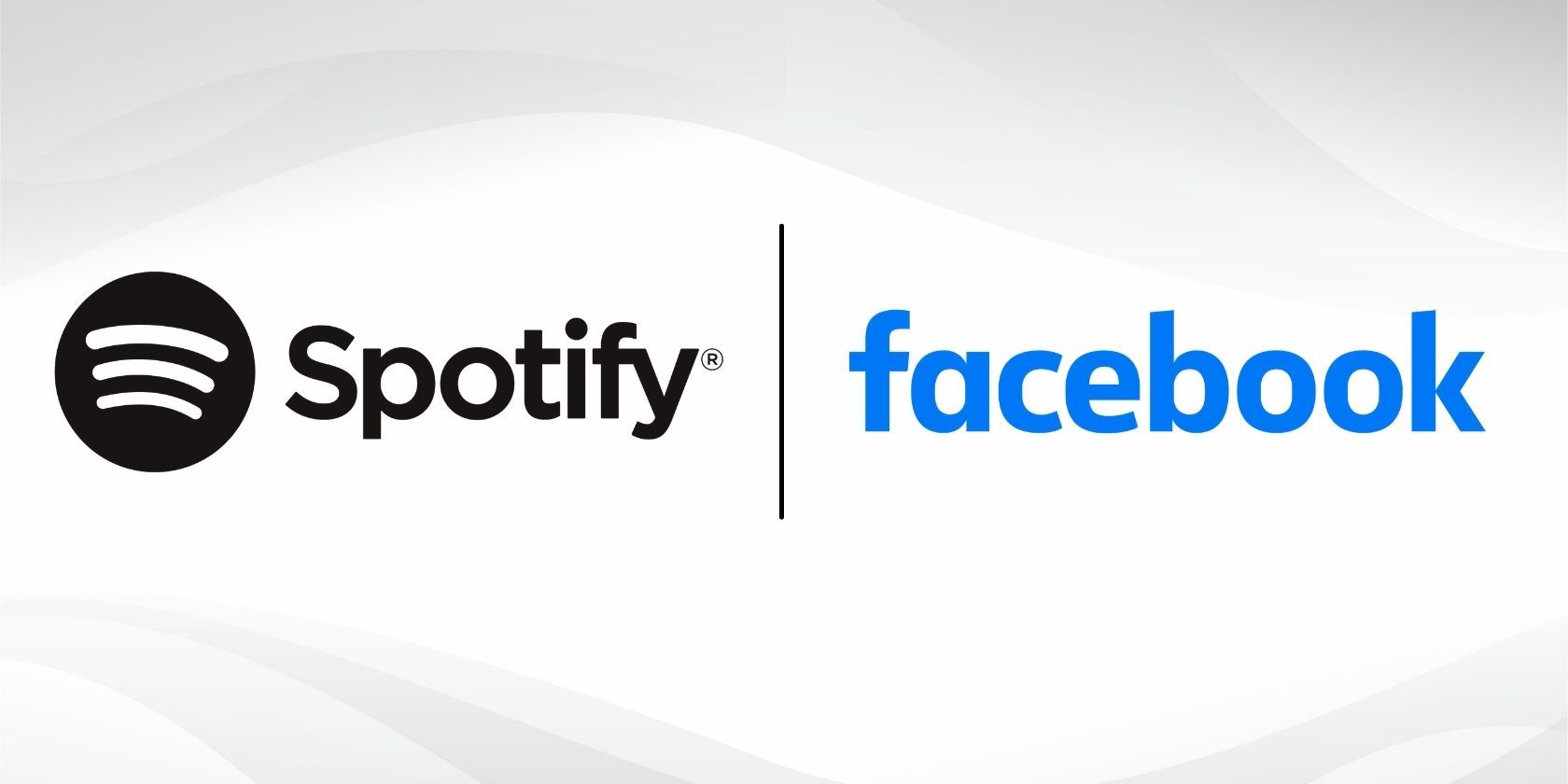 Spotify Miniplayer and Facebook logos