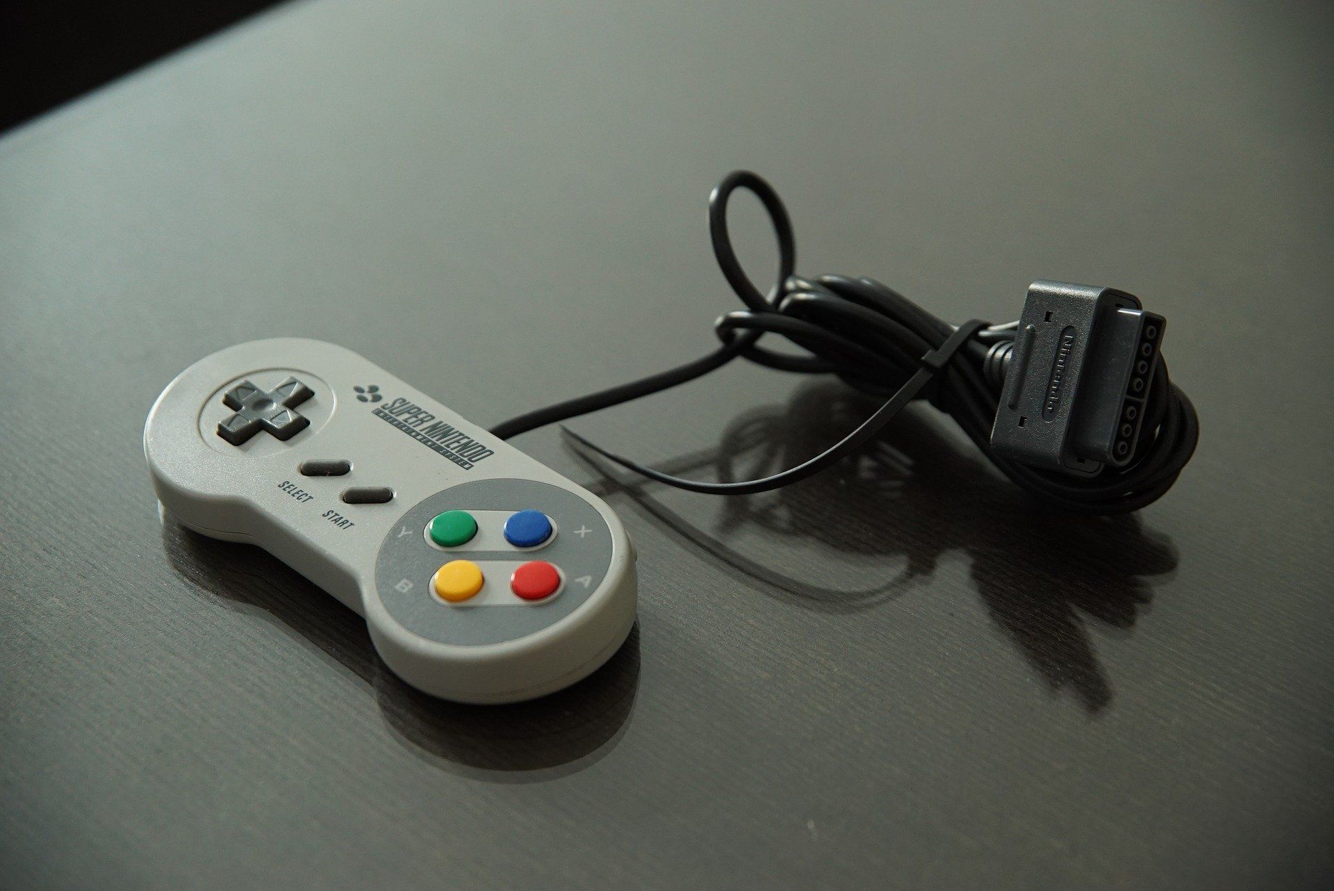SNES Controller on Table