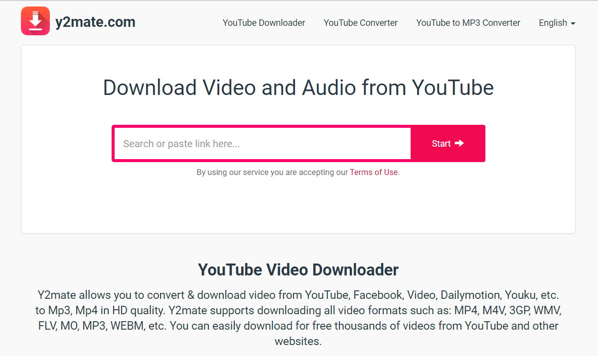 Y2mate youtube video downloader - 7 alternative gratuite a Savefrom.net per scaricare video online