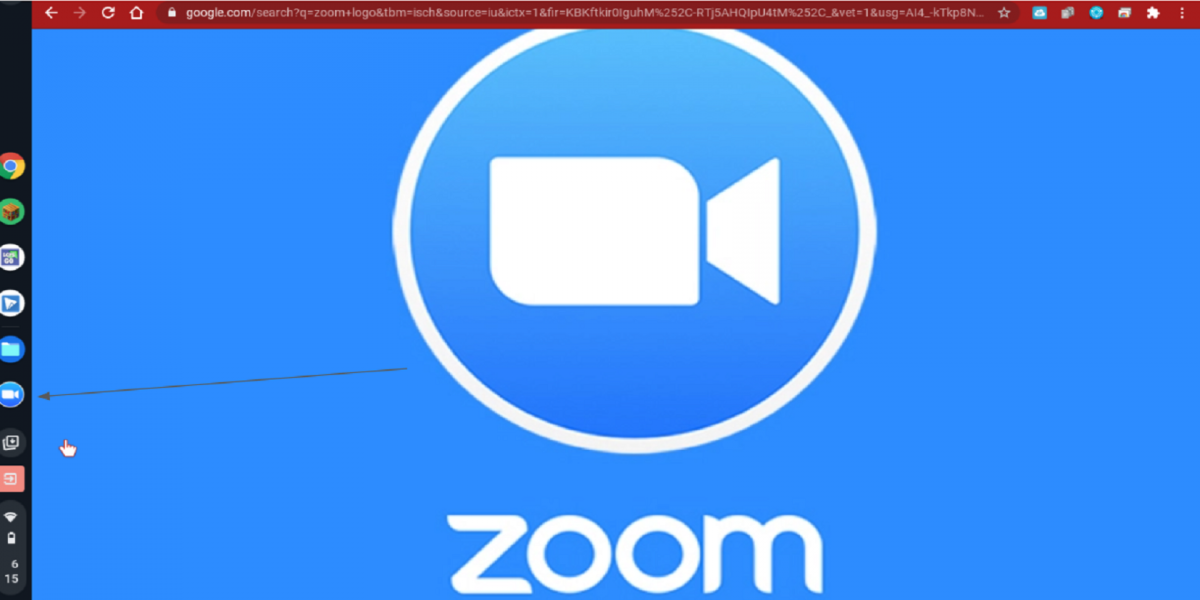 Zoom taskbar