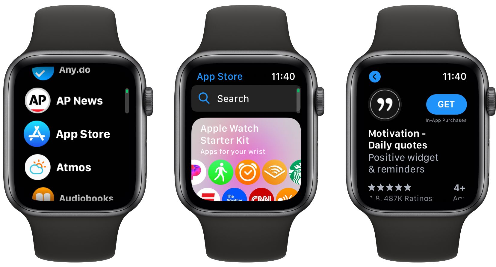 So richten Sie eine Apple Watch ein - apple watch app store