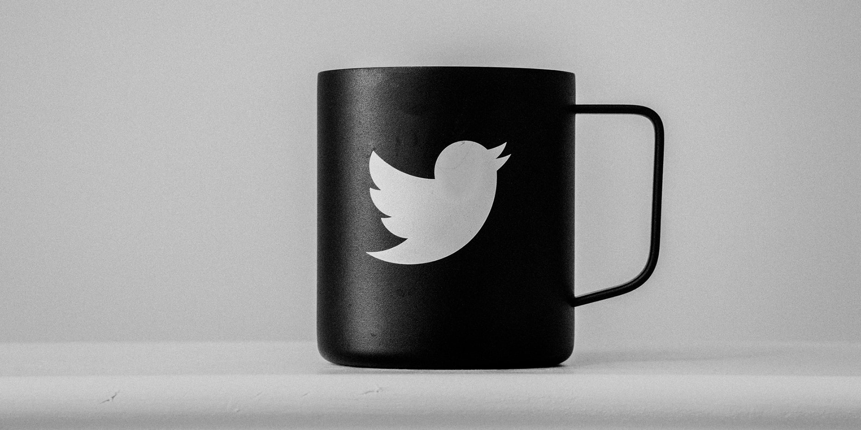 Black Twitter mug