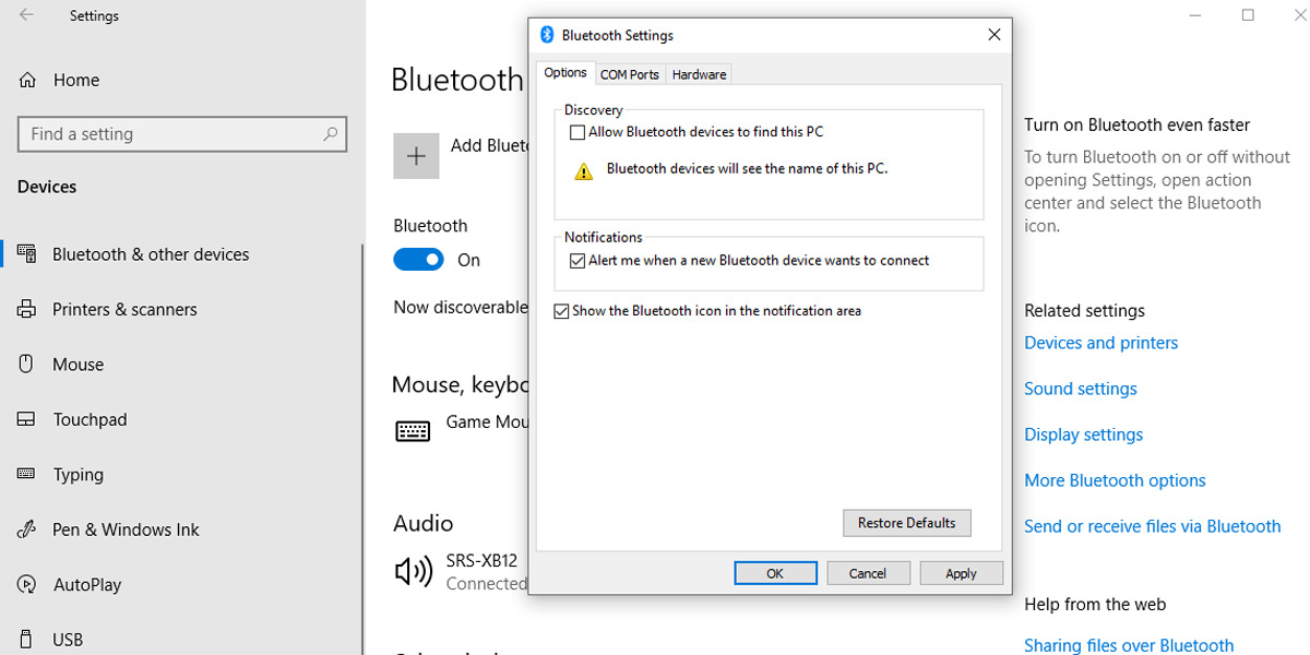 9 Ways To Fix The Missing Bluetooth Button In The Windows 10 Action Center