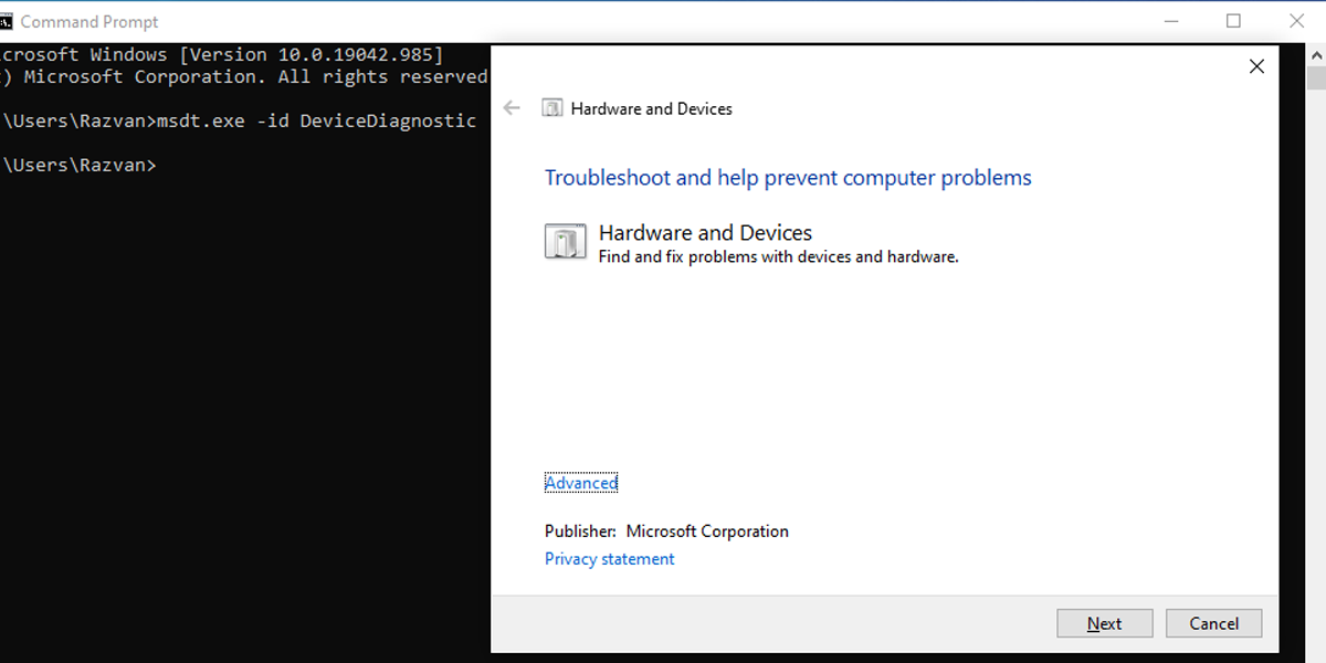 device troubleshooter 1 1 - 9 modi per correggere il pulsante Bluetooth mancante nel Centro operativo di Windows 10