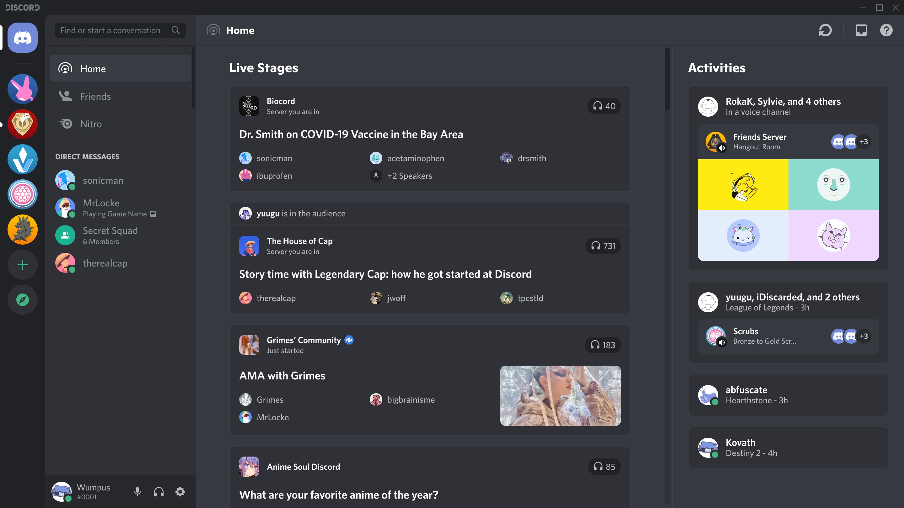 discord stage discovery desktop