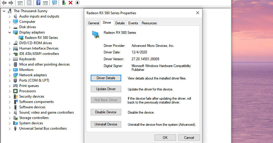 driver update driver panel - Come ripristinare un driver in Windows 10