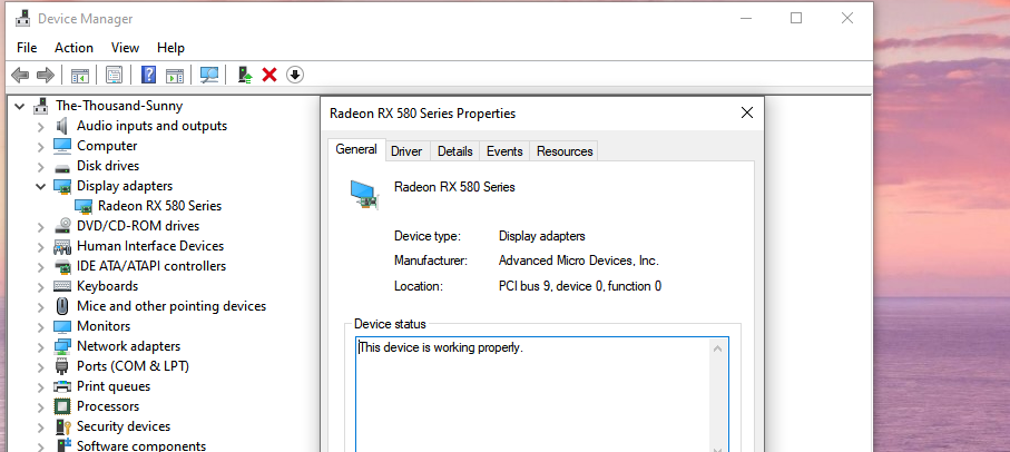 driver update properties panel - Come ripristinare un driver in Windows 10