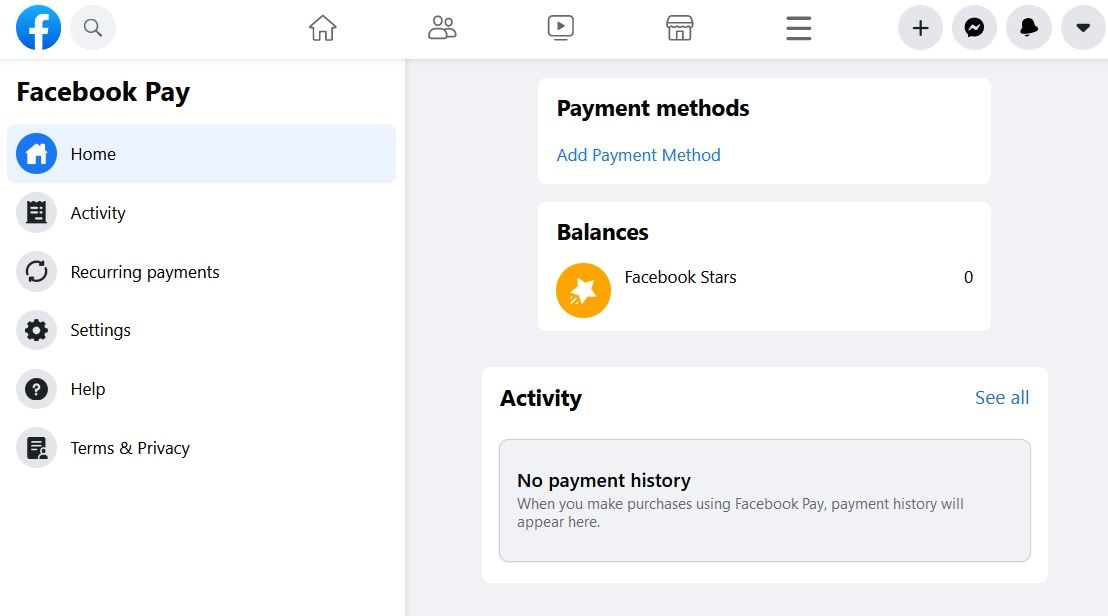 facebook pay