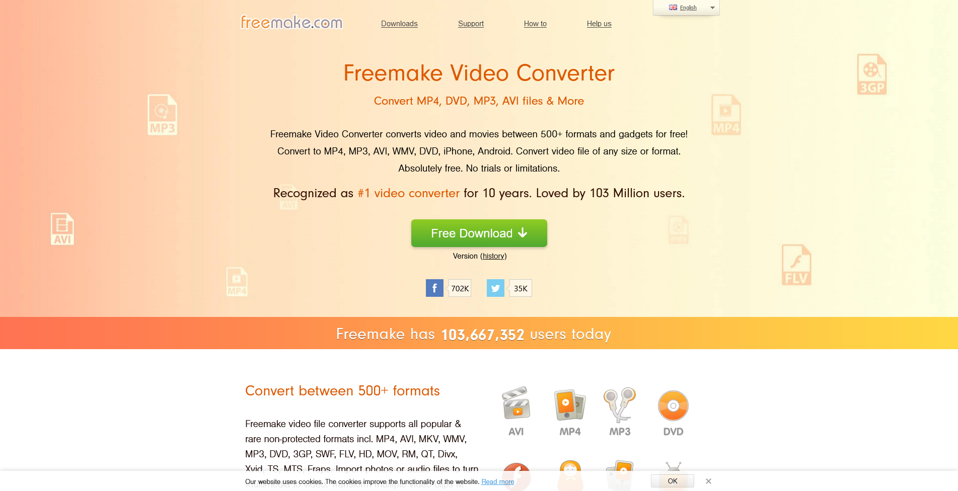 freemake convertor website