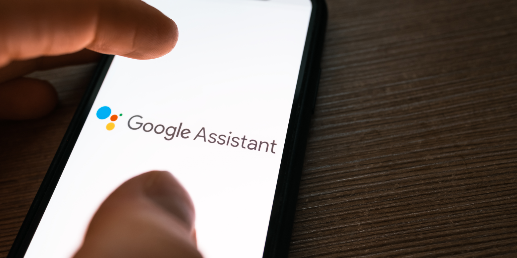 Using Google Assistant on a phone