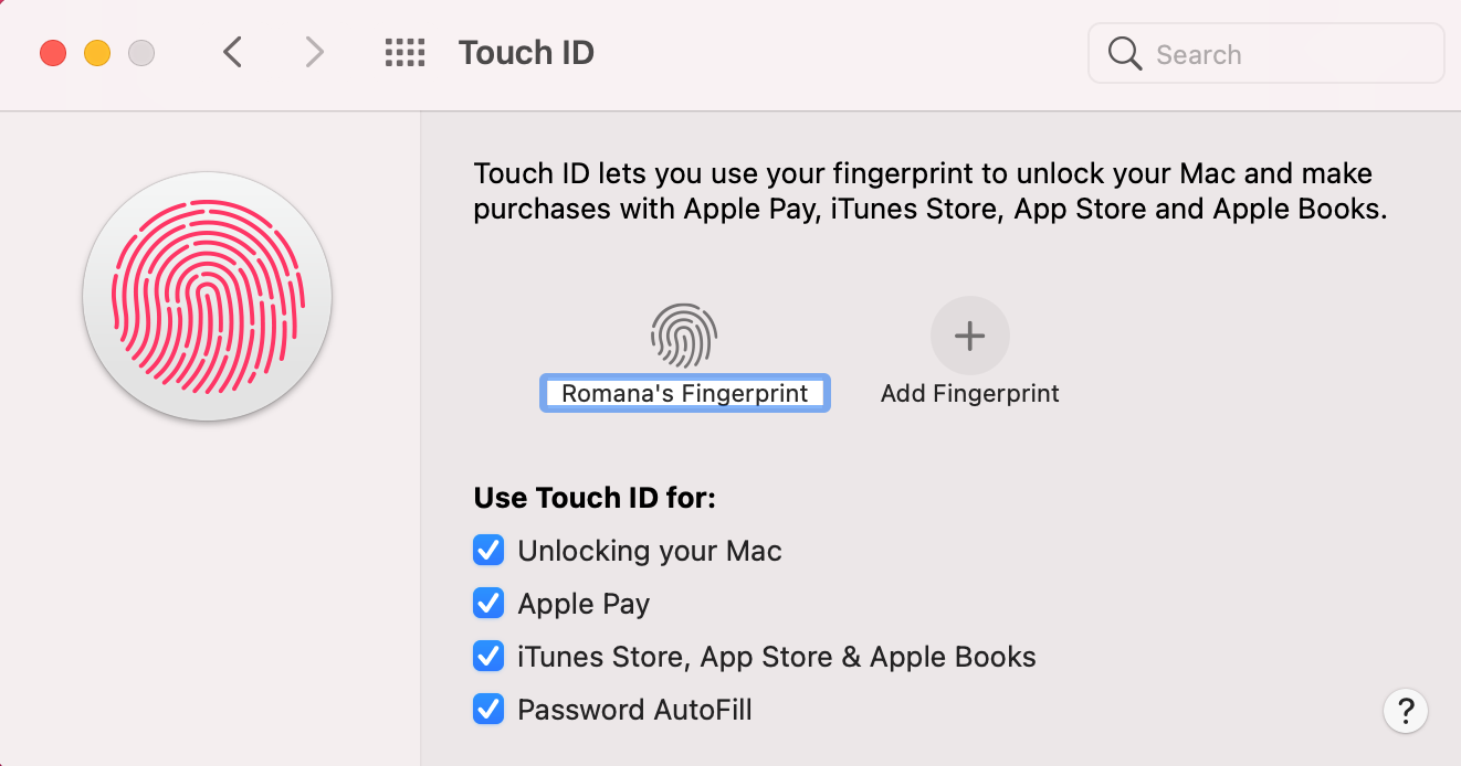 So richten Sie Touch ID auf Ihrem Mac ein und verwenden sie - how to rename fingerprint on mac