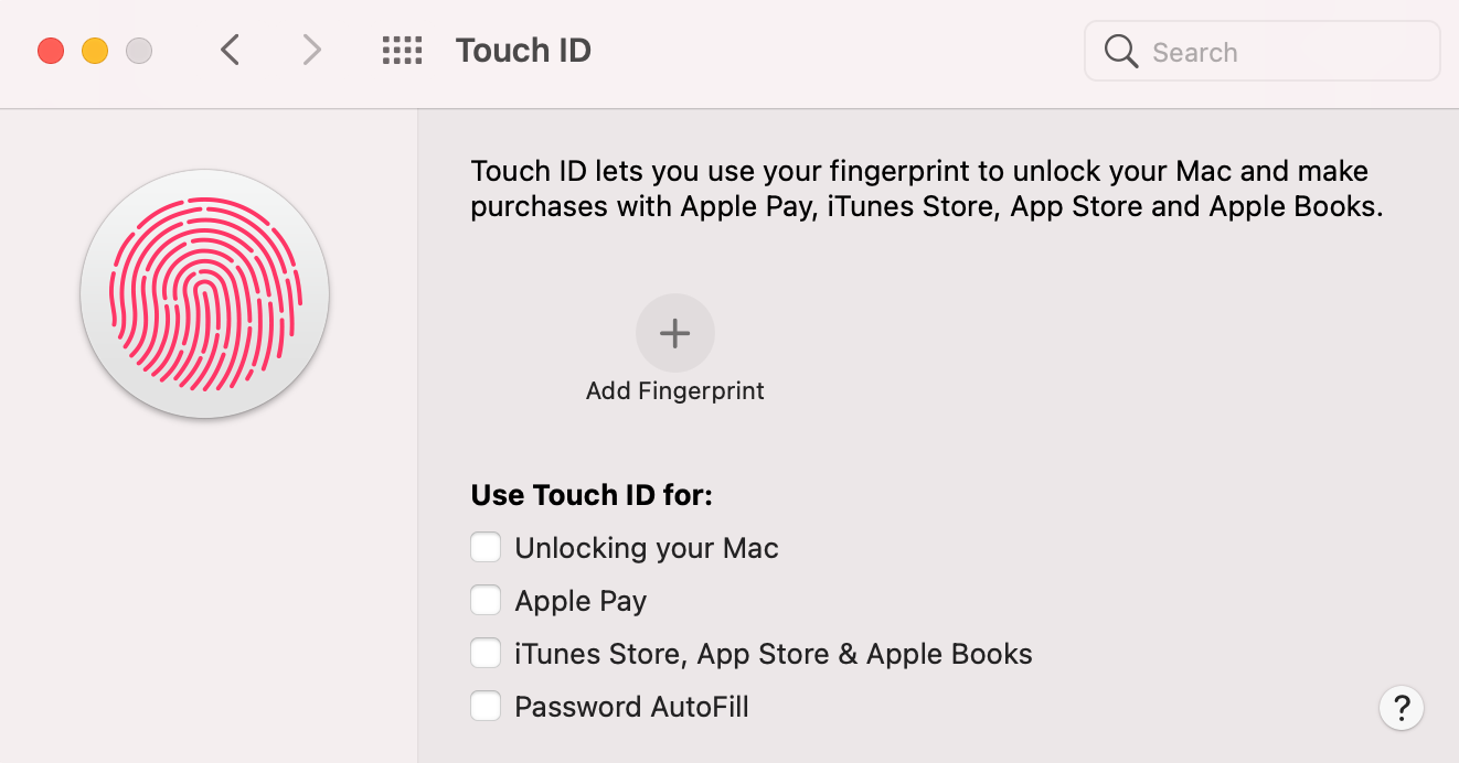 how to set up touch id on mac 1 - Come configurare e utilizzare Touch ID sul tuo Mac