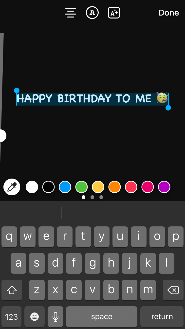 How to Get Rainbow Text on Instagram Stories