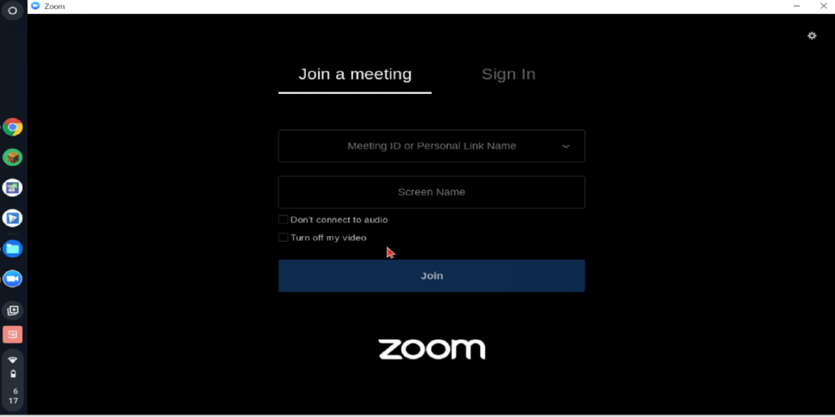 Joining Zoom Meeting