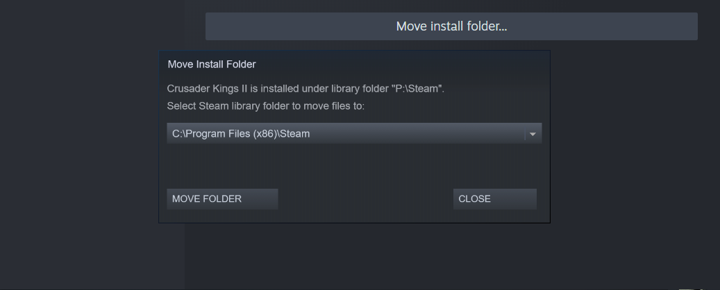 How To Change Game Download Location In Steam