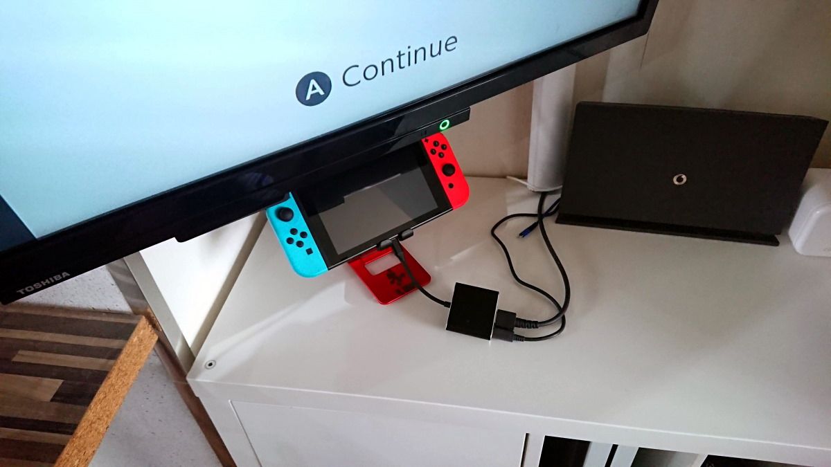 Connect Nintendo Switch to a TV without the dock