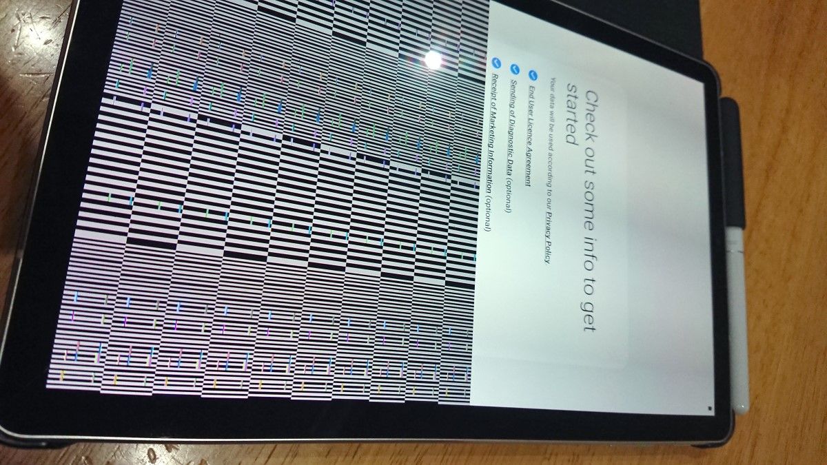 samsung tablet touch screen not working