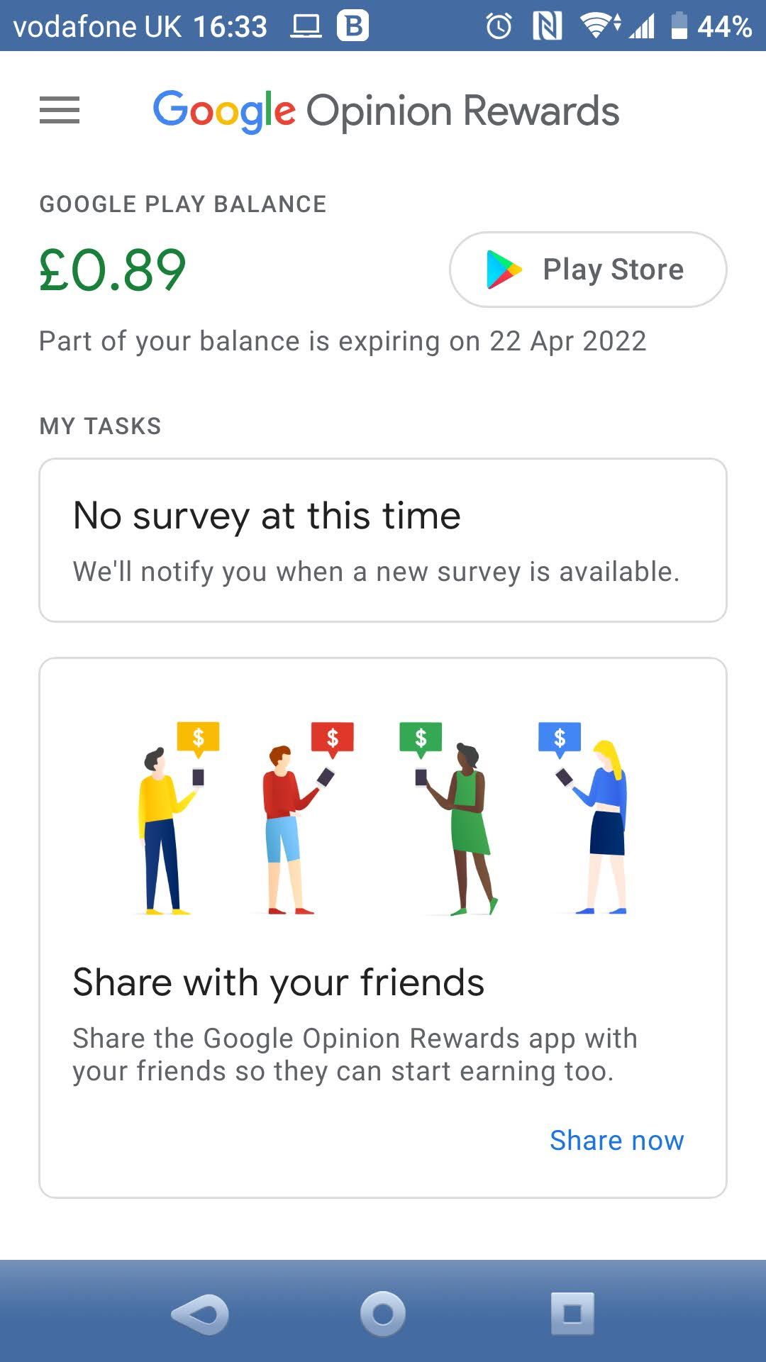 how to get more google opinion rewards surveys