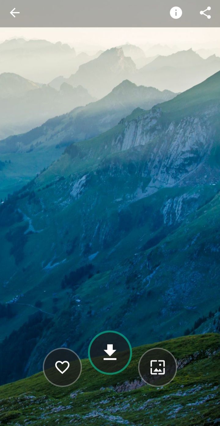 screenshot of nature wallpapers mountains