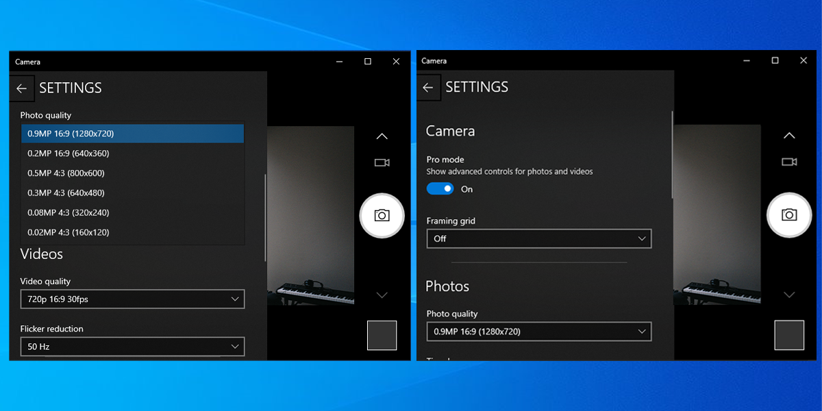 photo video 1 - 4 suggerimenti rapidi per modificare le impostazioni della webcam in Windows 10
