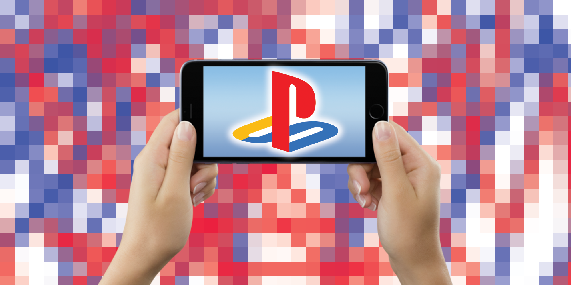 playstation mobile gaming on a smartphone