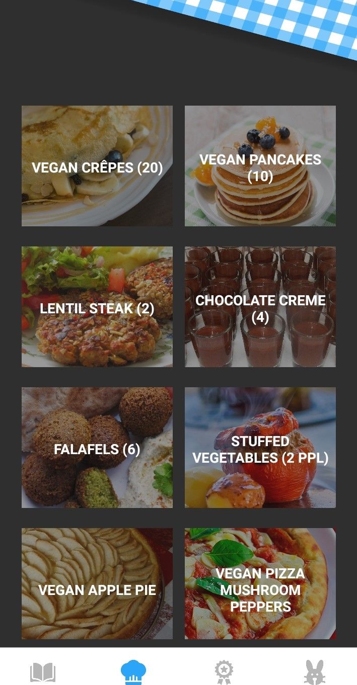 quit meat suggested meals screenshot