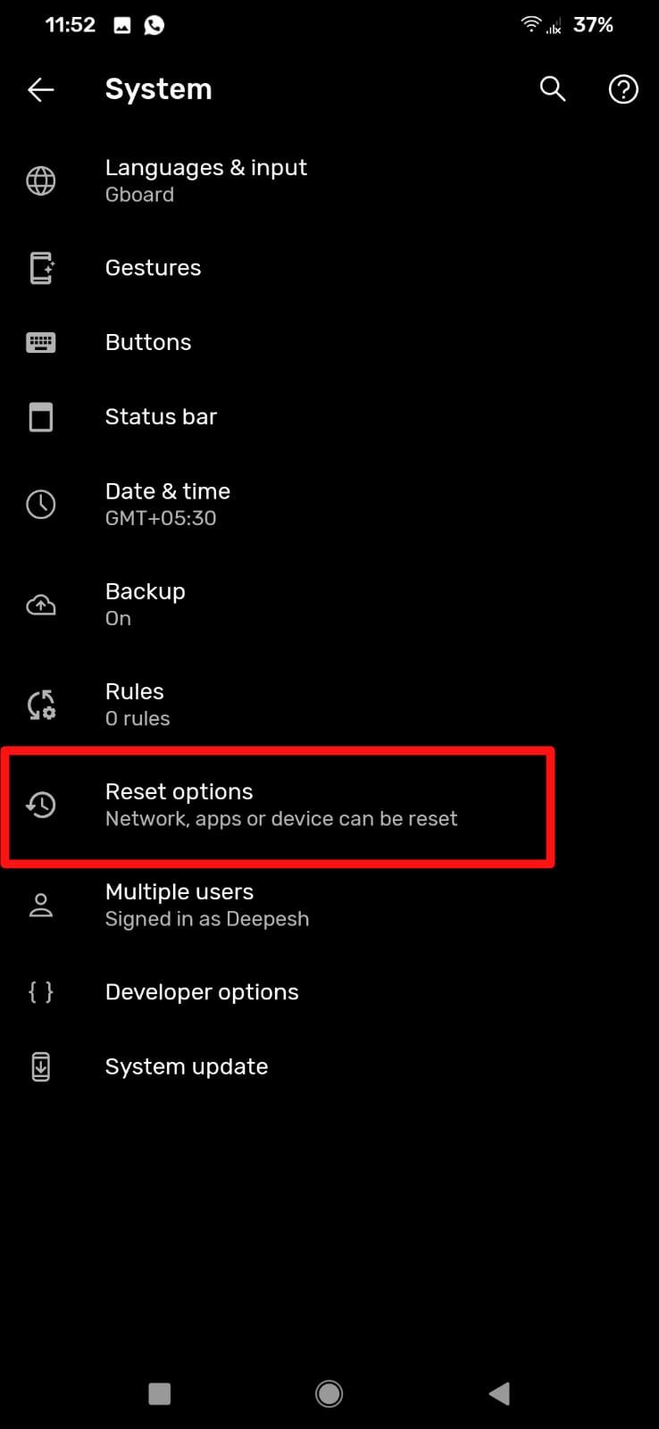 How to Reset Network Settings on Android