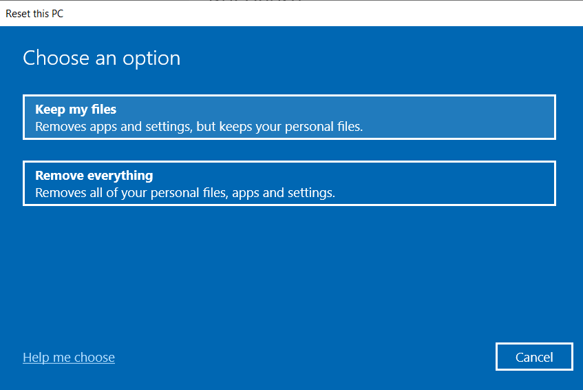 windows 10 automatic repair after update