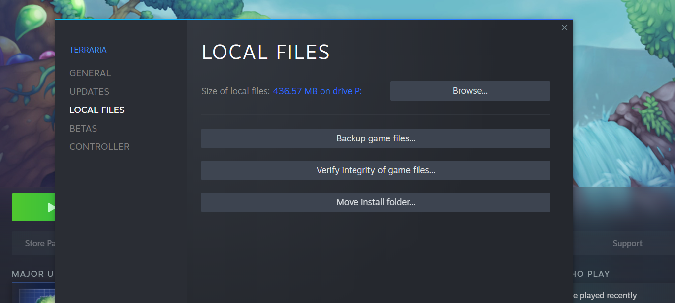trying to install new game on steam for mac says not enough disk space