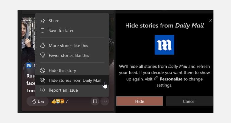 So greifen Sie auf den Windows 10 News & Interests-Feed zu und passen ihn an - windows 10 news and interest block publication