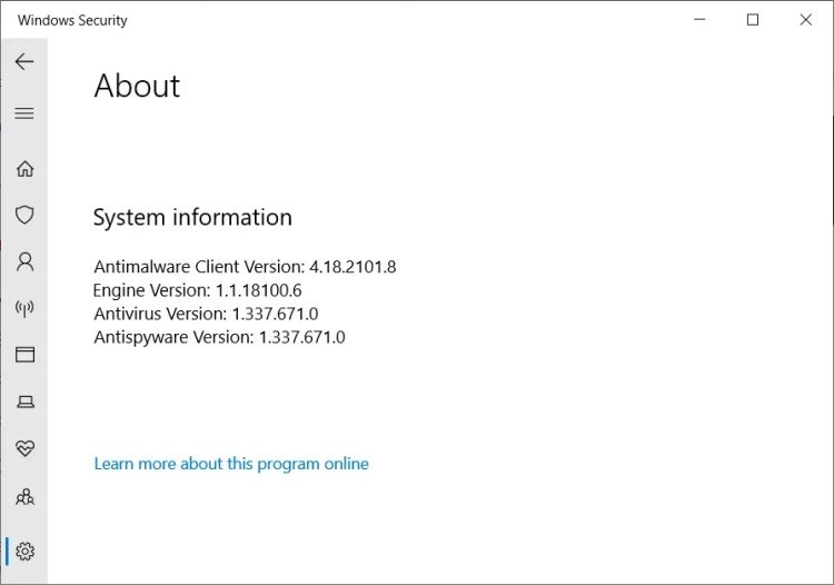 Windows Defender-Fehler füllt das Windows 10-Startlaufwerk mit Gigabyte an Dateien - windows defender version update bug