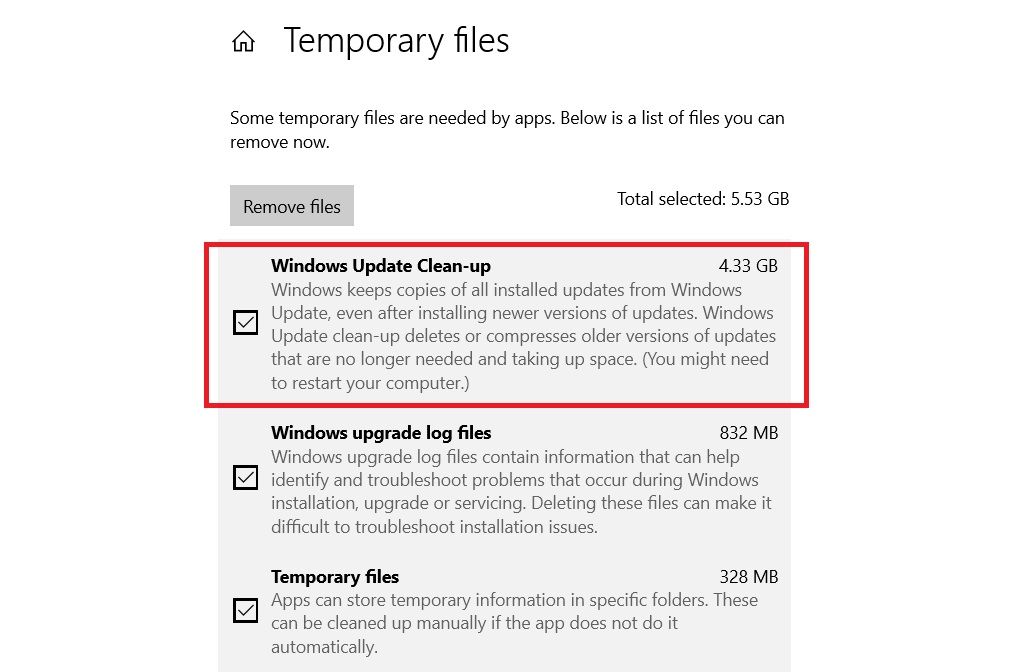 windows update cleanup