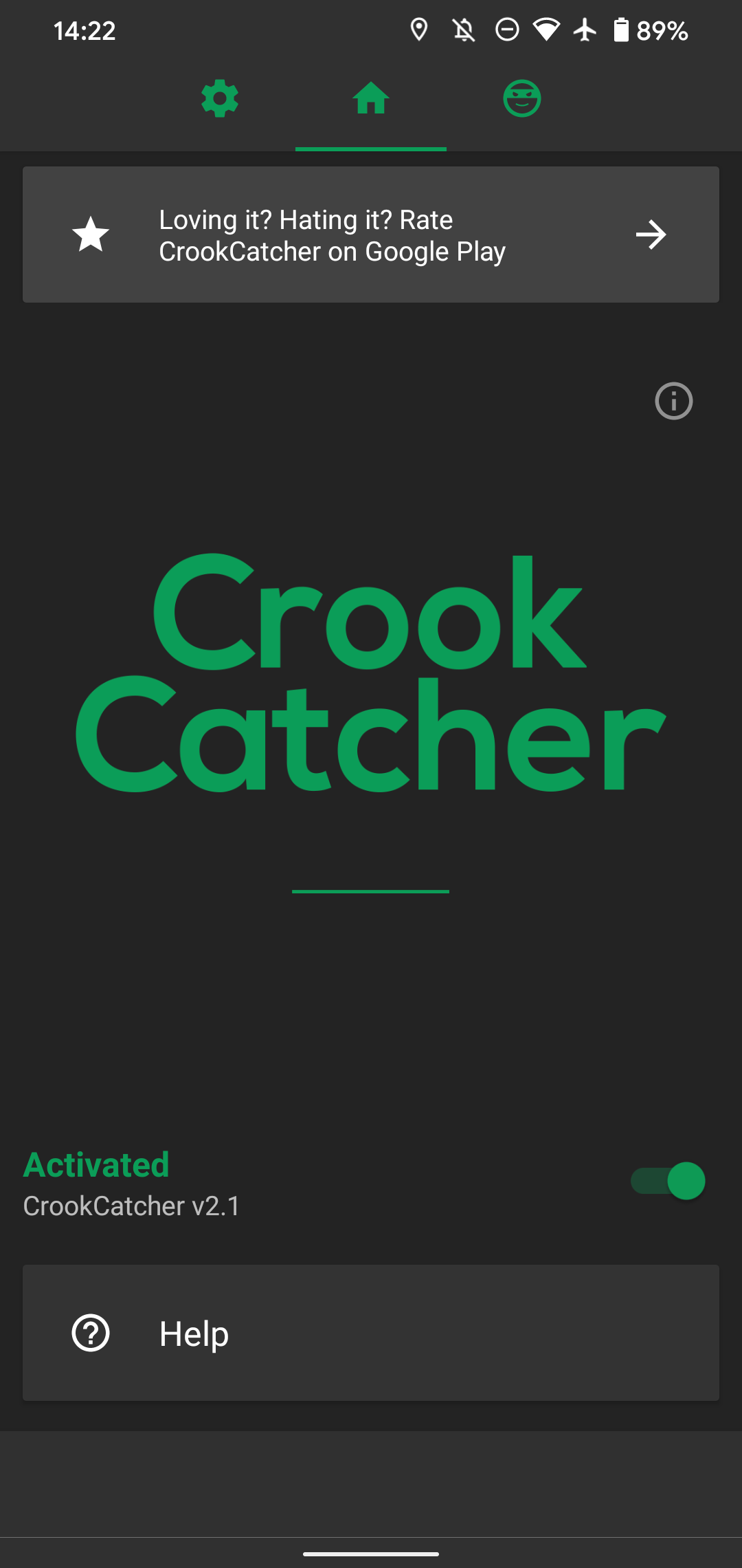 CrookCatcher Home