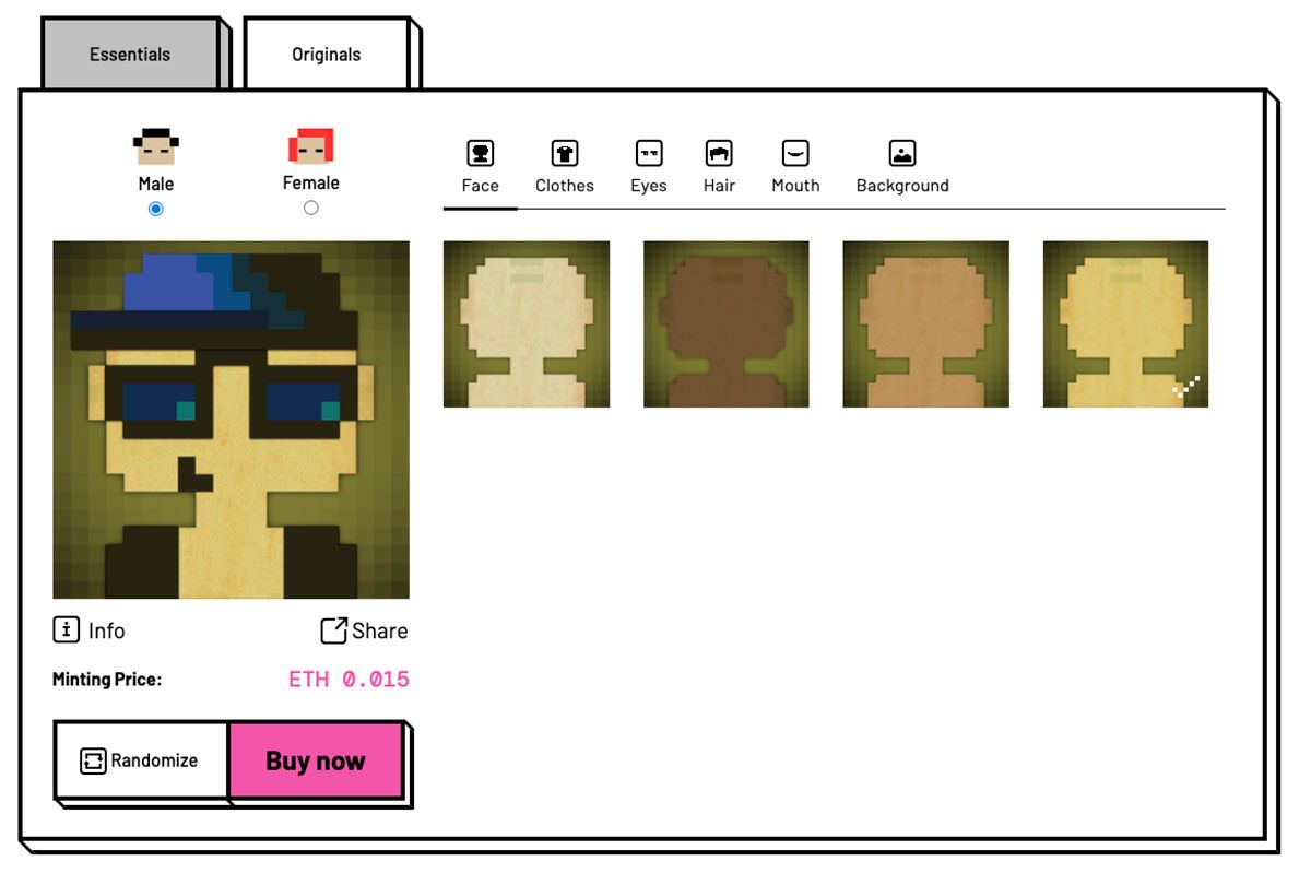 Die 8 besten Avatar Maker-Sites für Profilbilder - 8bit icon