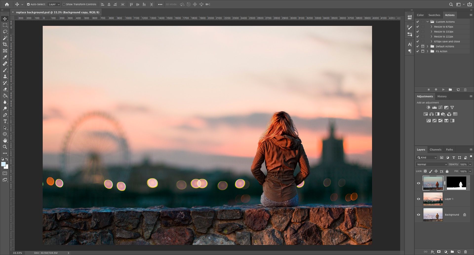 change background color in photoshop cc