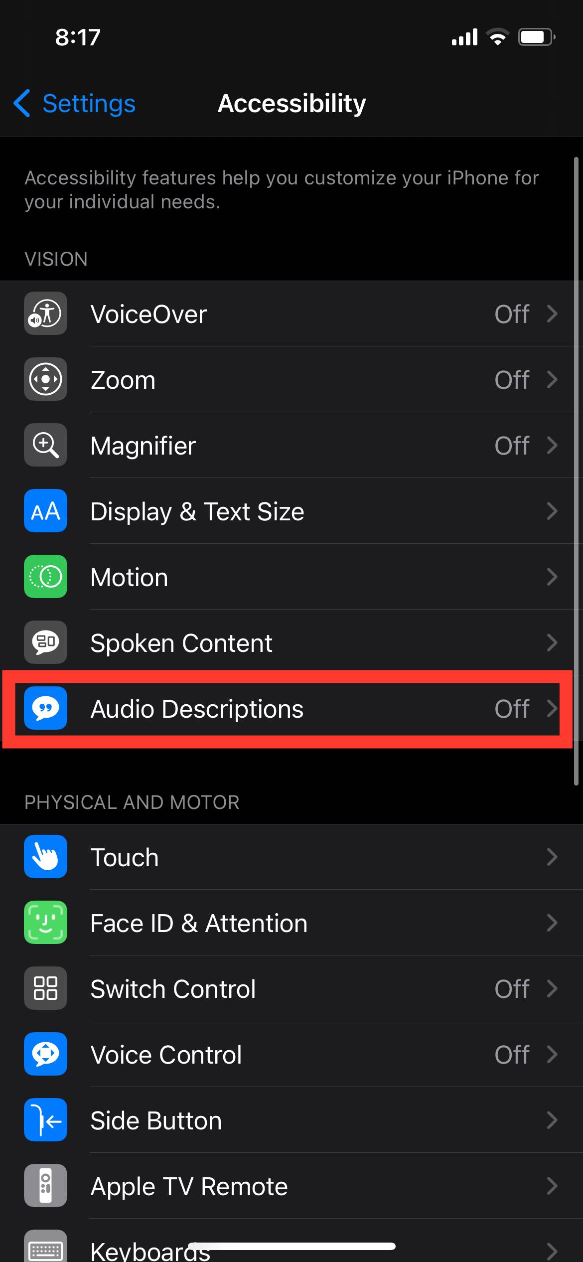 How To Use Subtitles Captions And Audio Descriptions In The Apple Tv App How To Use Subtitles Captions And Audio Descriptions In The Apple Tv App