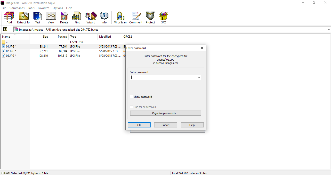 How To Password Protect A Zip File In Windows
